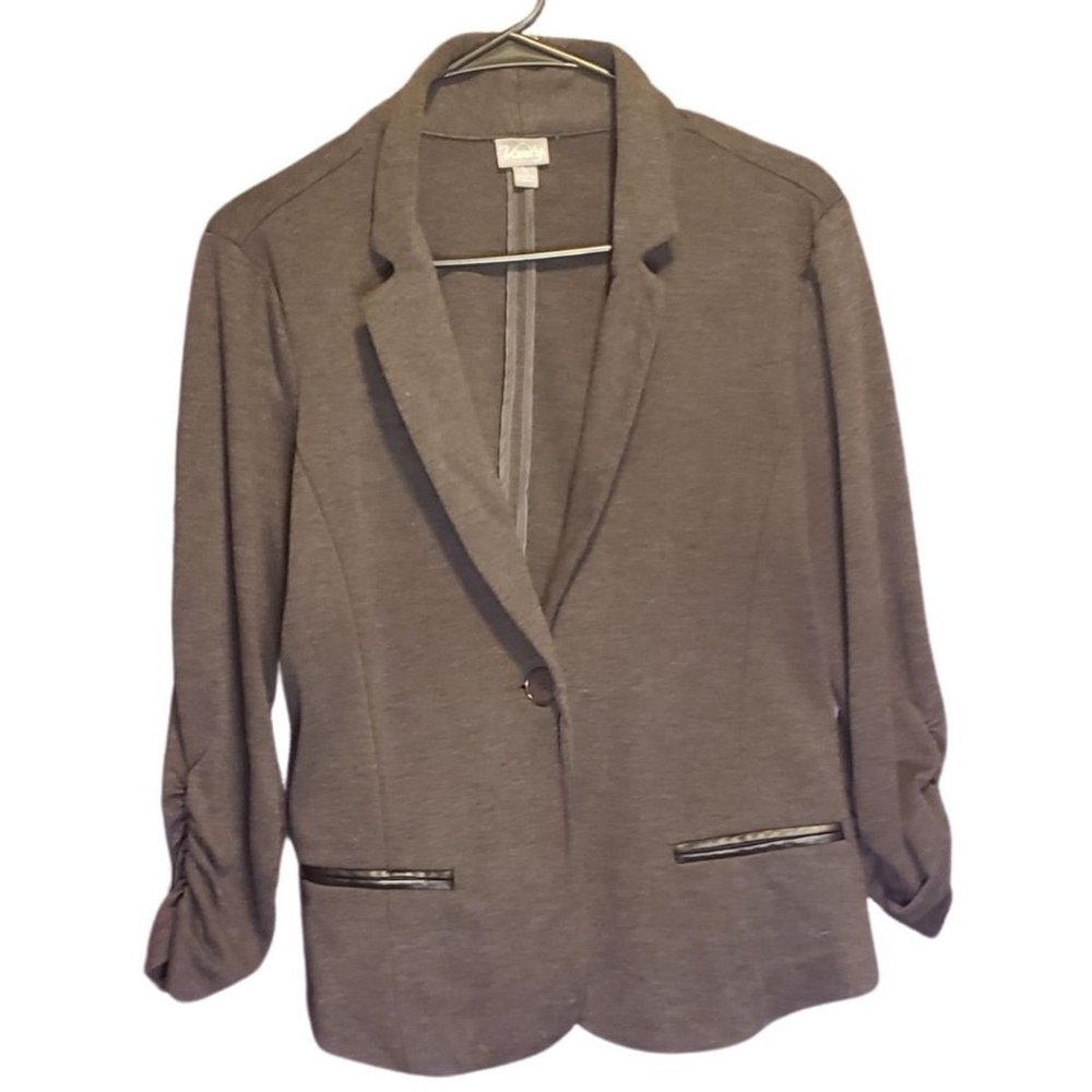 Vanity L dark gray blazer